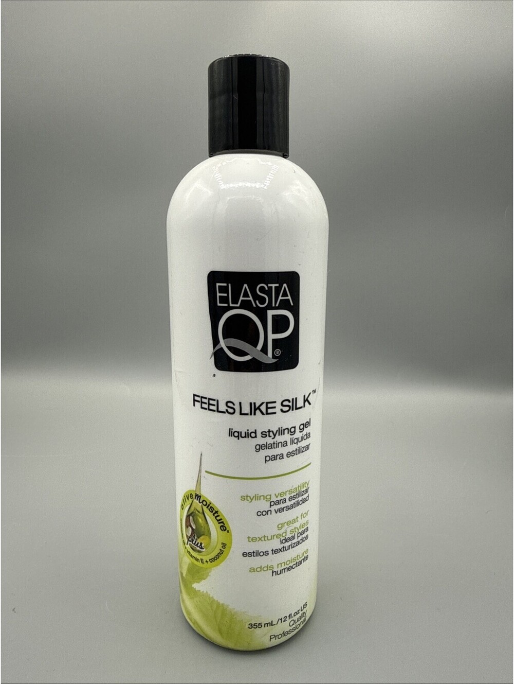 Elasta QP Elasta Care Feels Like Silk Liquid Styling Control Gel Jel NOS